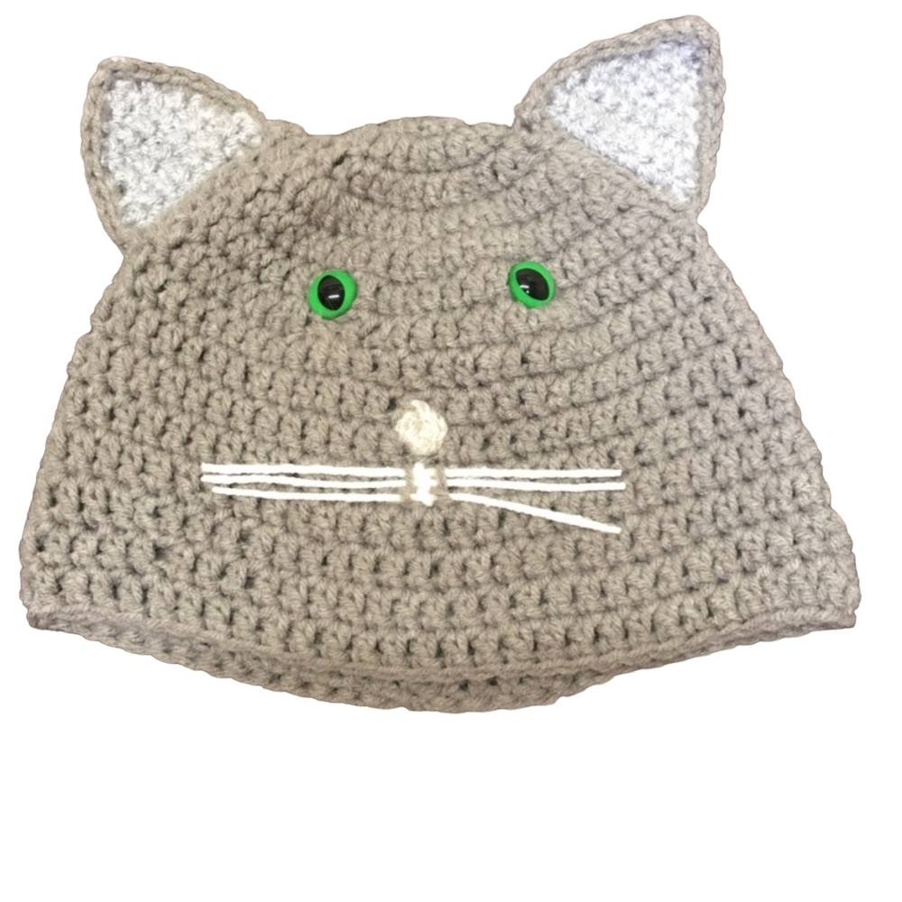 Cat Hat Handmade New Never Worn